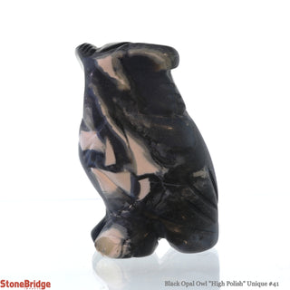 Black Opal Owl  Polish U#41    from Stonebridge Imports