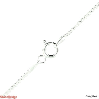Sterling Silver Chain "Wheat Style" 035 - 18" Long    from Stonebridge Imports