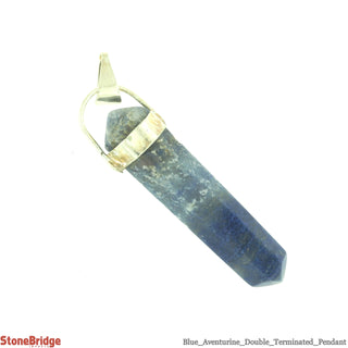 Blue Aventurine Double Terminated Pendant    from Stonebridge Imports