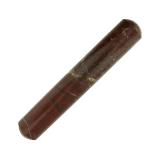 Red Jasper Rounded Massage Wand - Medium #3 - 4" to 5"    from Stonebridge Imports