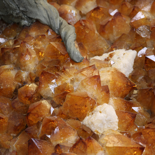 Citrina of Abundance - Citrine Tree - 6.5 Foot Tall    from Stonebridge Imports