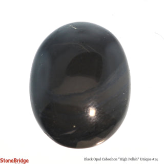 Black Opal Cabochon  Polish U#14    from Stonebridge Imports