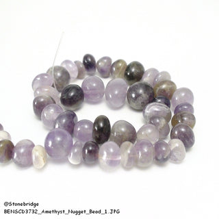 Amethyst A Nugget Strand 15" Long    from Stonebridge Imports