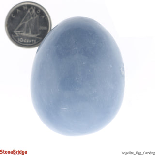Angelite Egg #2 - 60g to 99g    from Stonebridge Imports
