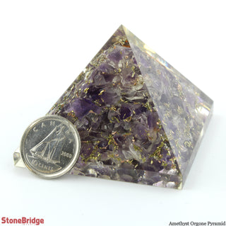 Amethyst Orgone Pyramid - Small    from Stonebridge Imports