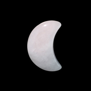 Rose Quartz Moon Carving    from Stonebridge Imports