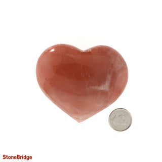 Calcite Rose Heart #4    from Stonebridge Imports
