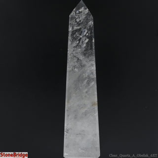 Clear Quartz A Obelisk #6 X-Tall    from Stonebridge Imports