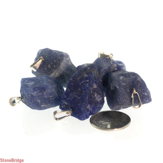 Blue Aventurine Rough Pendants - 5 Pack    from Stonebridge Imports