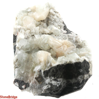 Zeolite on Basalt Cluster - APOPHYLLITE & STILBITE U#73    from Stonebridge Imports