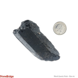 Black Quartz Point #2 - 50g to 99g    from Stonebridge Imports