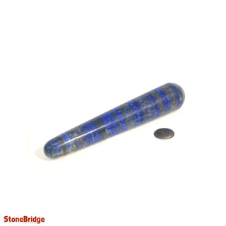 Lapis Lazuli A Rounded Massage Wand - Jumbo #3 - 5 1/2" to 7"    from Stonebridge Imports
