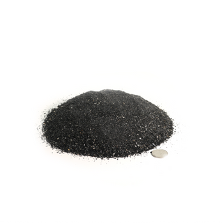 Black Tourmaline Crushed Sand - Tiny    from Stonebridge Imports