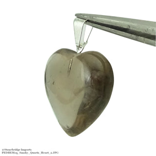 Smoky Quartz Heart Pendant    from Stonebridge Imports