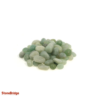 Green Aventurine Tumbled Stones - India Medium   from Stonebridge Imports