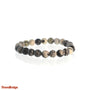 Silk Stone Round Bracelet - 8mm    from Stonebridge Imports