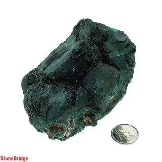 Malachite Botryoidal Crystal #4 - 300g to 400g    from Stonebridge Imports