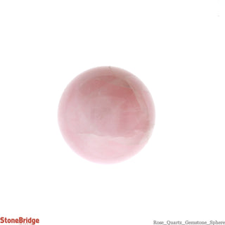Rose Quartz A Sphere - Extra Small #2 - 1 3/4"    from Stonebridge Imports
