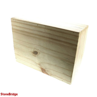 Wooden Crystals Tumbled Stone Display Stand - 12 Slots    from Stonebridge Imports