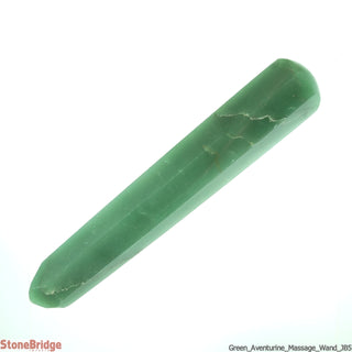 Green Aventurine Pointed Massage Wand - Jumbo #2- 4 1/2" to 5 1/2"    from Stonebridge Imports