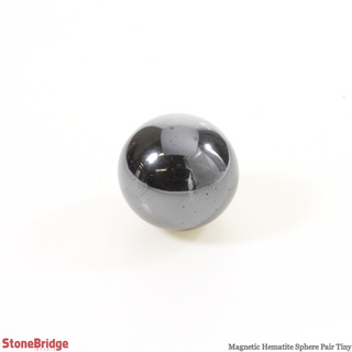 Hematite Magnetic Sphere Tiny - Pair    from Stonebridge Imports