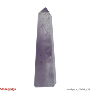 Amethyst Obelisk A #5 E Tall 4 1/2" to 7"    from Stonebridge Imports