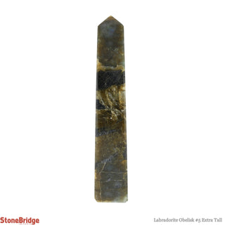 Labradorite Obelisk #5 Extra Tall - 150g to 249.9g    from Stonebridge Imports