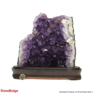 Amethyst On Wood Base #7    from Stonebridge Imports