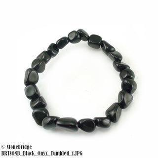 Black Onyx Tumbled Bracelets    from Stonebridge Imports