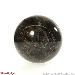 Smoky Quartz A Sphere - Large #7 - 3 1/2"    from Stonebridge Imports