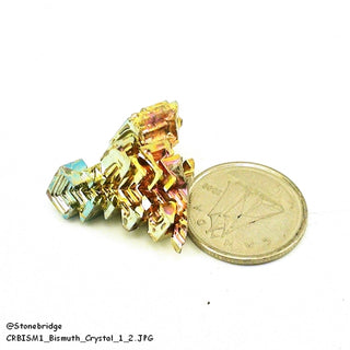Bismuth Crystal (Lab Grown) #1 - 1/2" to 2"    from Stonebridge Imports