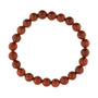 Red Jasper Round Bracelet - 8mm    from Stonebridge Imports