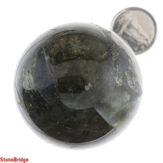 Labradorite E Sphere - Extra Small #2 - 1 3/4"    from Stonebridge Imports