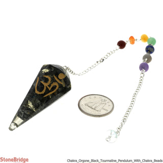 Orgone Black Tourmaline Pendulum    from Stonebridge Imports