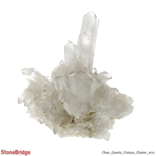 Clear Quartz Cluster Unique #111 - 9 1/2"    from Stonebridge Imports