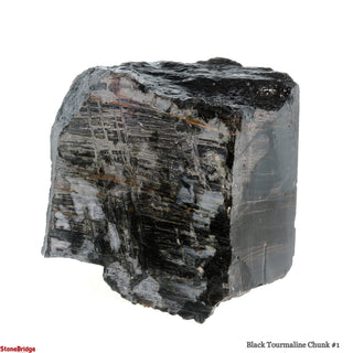 Black Tourmaline Chunk #1 - 3" to 5"    from Stonebridge Imports