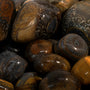 Gold Tiger Eye Tumbled Stones - India    from Stonebridge Imports