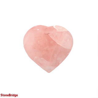 Rose Quartz Heart #1L - 3 Pack - 1" from Stonebridge Imports