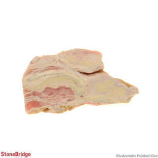 Rhodochrosite Slice - Polished #1 - 10g to 30g    from Stonebridge Imports