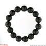 Shungite Round Bracelet - 14mm    from Stonebridge Imports