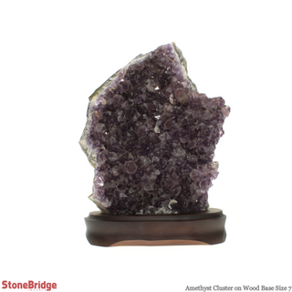 Amethyst On Wood Base #7    from Stonebridge Imports