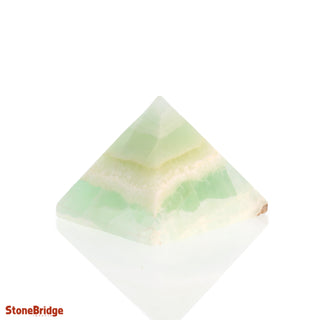 Calcite Green Pyramid MD4    from Stonebridge Imports