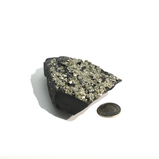 Pyrite on Basalt Crystal Specimen #1 - Up to 2 1/4"    from Stonebridge Imports
