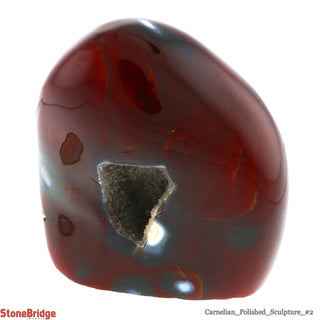 Carnelian Polished Sculpture #2 - 200g to 300g    from Stonebridge Imports