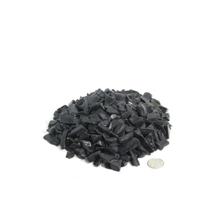 Obsidian Black Tumbled Stones - Semi Polished    from Stonebridge Imports