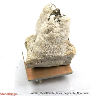 Albite Stone Specimen Cleavelandite U#7 - 13"    from Stonebridge Imports