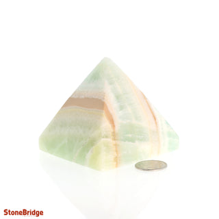 Calcite Green Pyramid LG1    from Stonebridge Imports