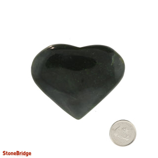 Jade Nephrite Heart #3    from Stonebridge Imports