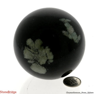 Chrysanthemum Stone Sphere - Medium #4 - 3"    from Stonebridge Imports