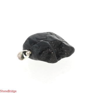 Black Tourmaline Tumbled Pendants - 5 Pack    from Stonebridge Imports